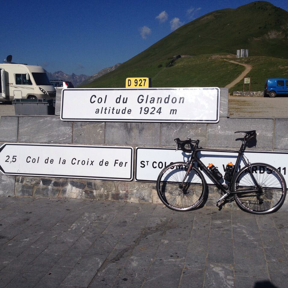 Glandon tijdens de verkenning