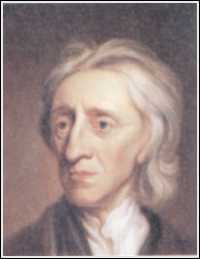 What are some of John Locke's key beliefs regarding the role of government?