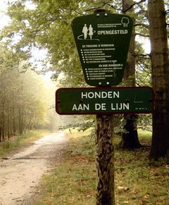 Honden aan de lijn