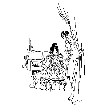HENRIETTE achter de piano