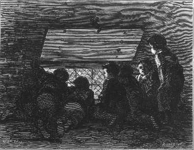 liggenden stapel jongens