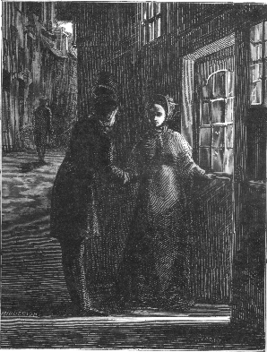 Hildebrand en Suzette voor den komenijwinkel