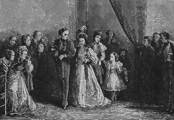 Binnenkomst van de familie KEGGE