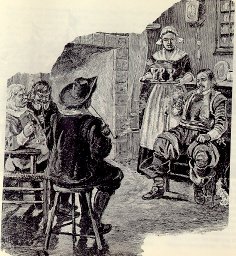 The Dutch colonists in New Amsterdam brought with them to the new world an appreciation of the convivial pleasures of life which were frowned upon by the more austere settlers of Puritan New England.