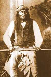 Mangas-Colorado, chief of the Bedonkohe Apaches