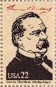 Grover Cleveland 1885-1889 and 1893-1897