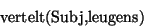 \begin{displaymath}
\mbox{\rm vertelt($\mbox{\rm Subj}$,leugens)}
\end{displaymath}